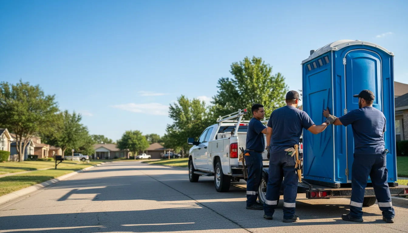 Portable Toilet Rental in Sterling, IL near me